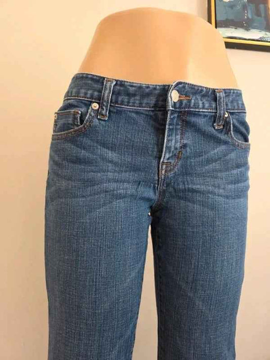 Vintage Y2K Banana Republic Low Rise Bootcut Jeans UK Size 8 Petite