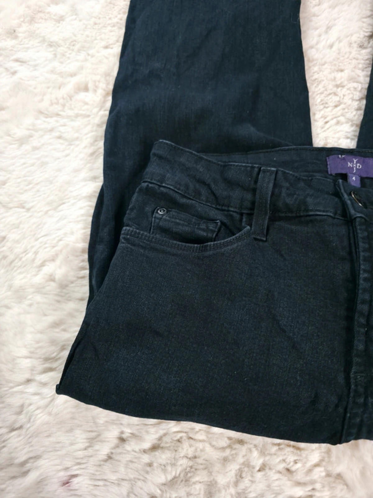 Vintage Y2K NYDJ Mid Rise Bootcut Jeans UK Size 8