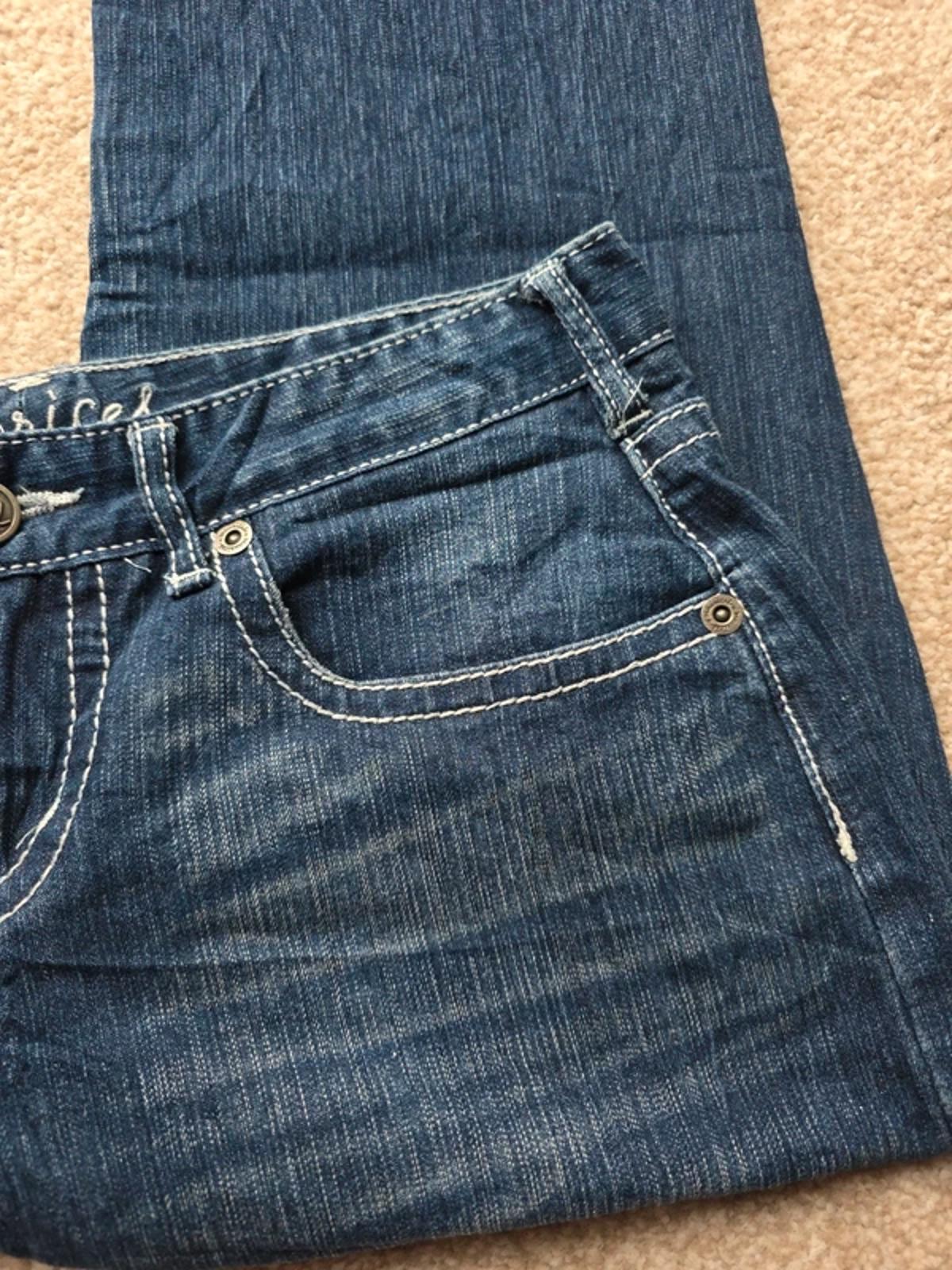 Vintage Y2K Maurices Mid Rise Bootcut Jeans UK Size 12/14 Tall