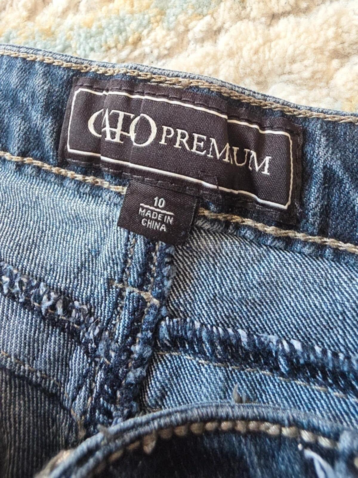 CHO Premium Mid Rise Baby Bootcut Jeans UK Size 10