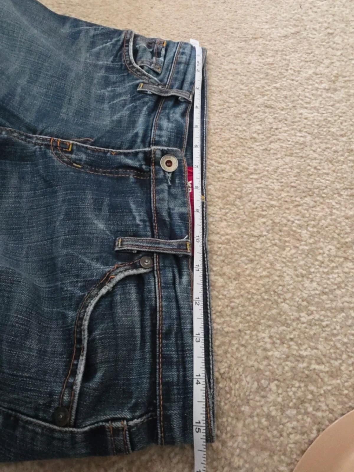 X2 Low Rise Bootcut Vintage Y2K Jeans UK Size 6/8