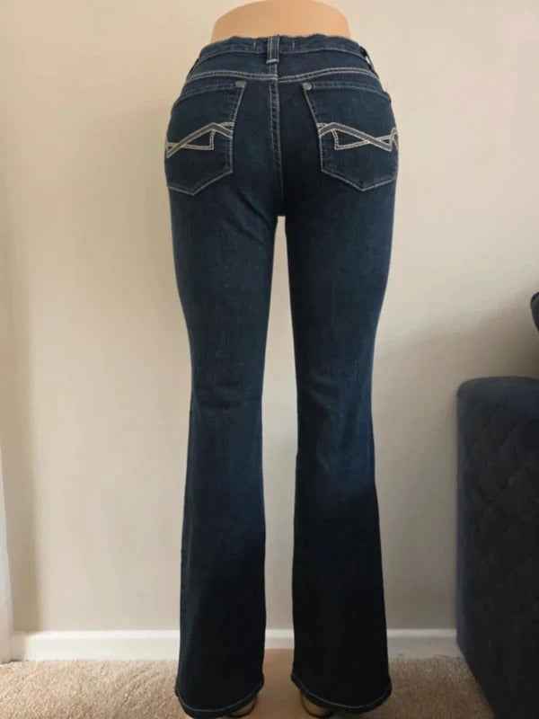 Nine West Flared Vintage Y2K Jeans UK Size 6