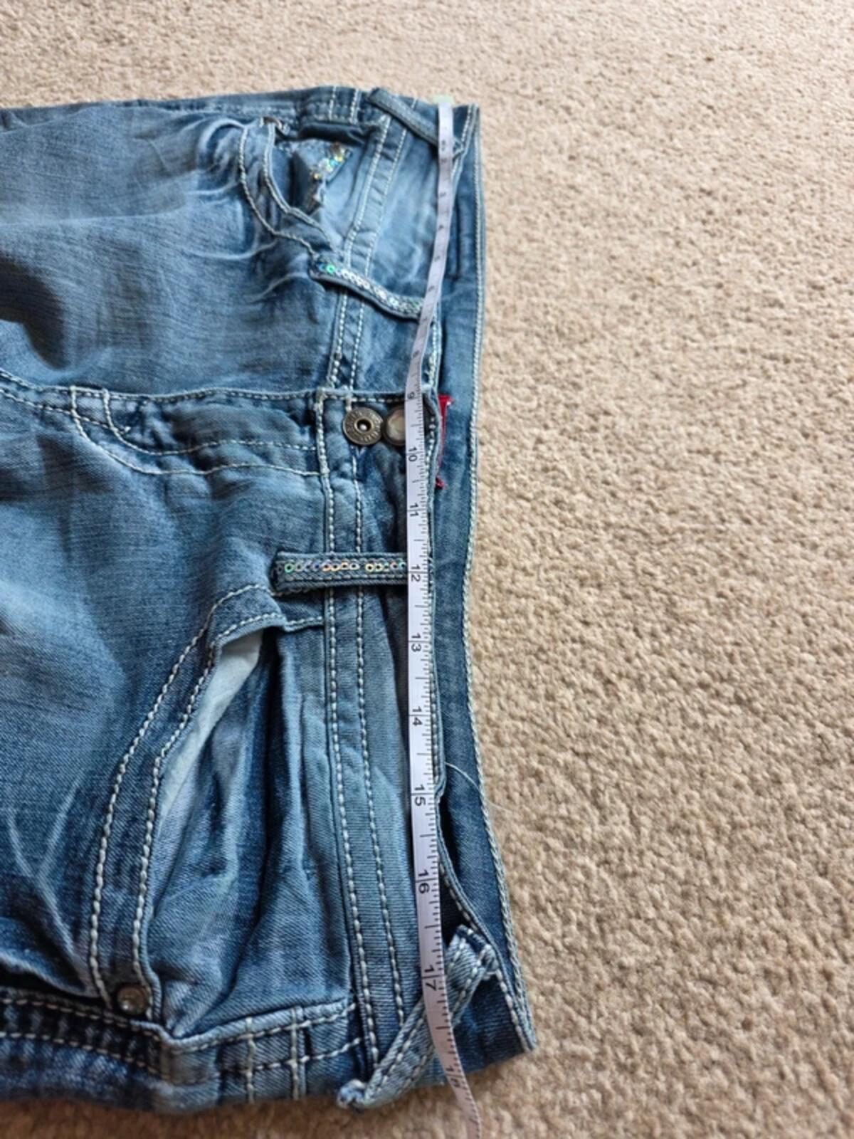 Bongo Low Rise Flared Jeans UK Size 14
