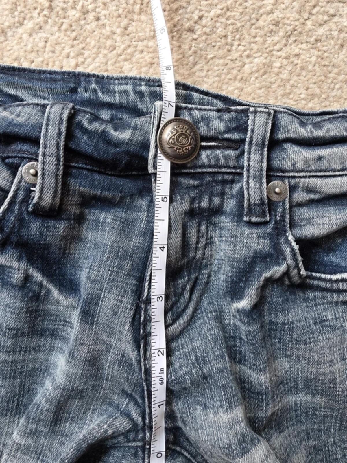 Cecil McBee Ultra Low Rise Capri Jeans UK Size 4