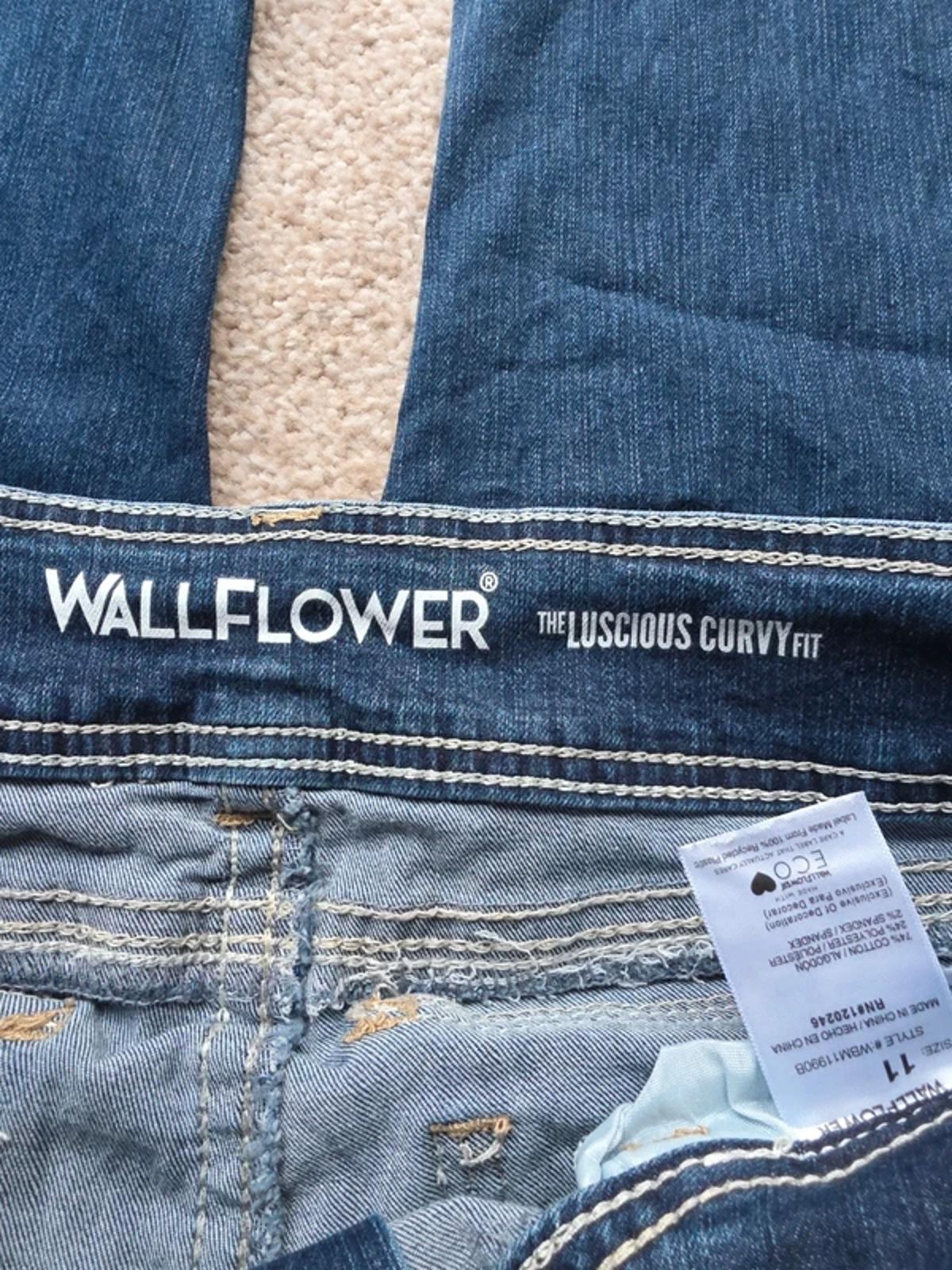 Vintage Y2K Wallflower Mid Rise Bootcut Jeans UK Size 12 Petite