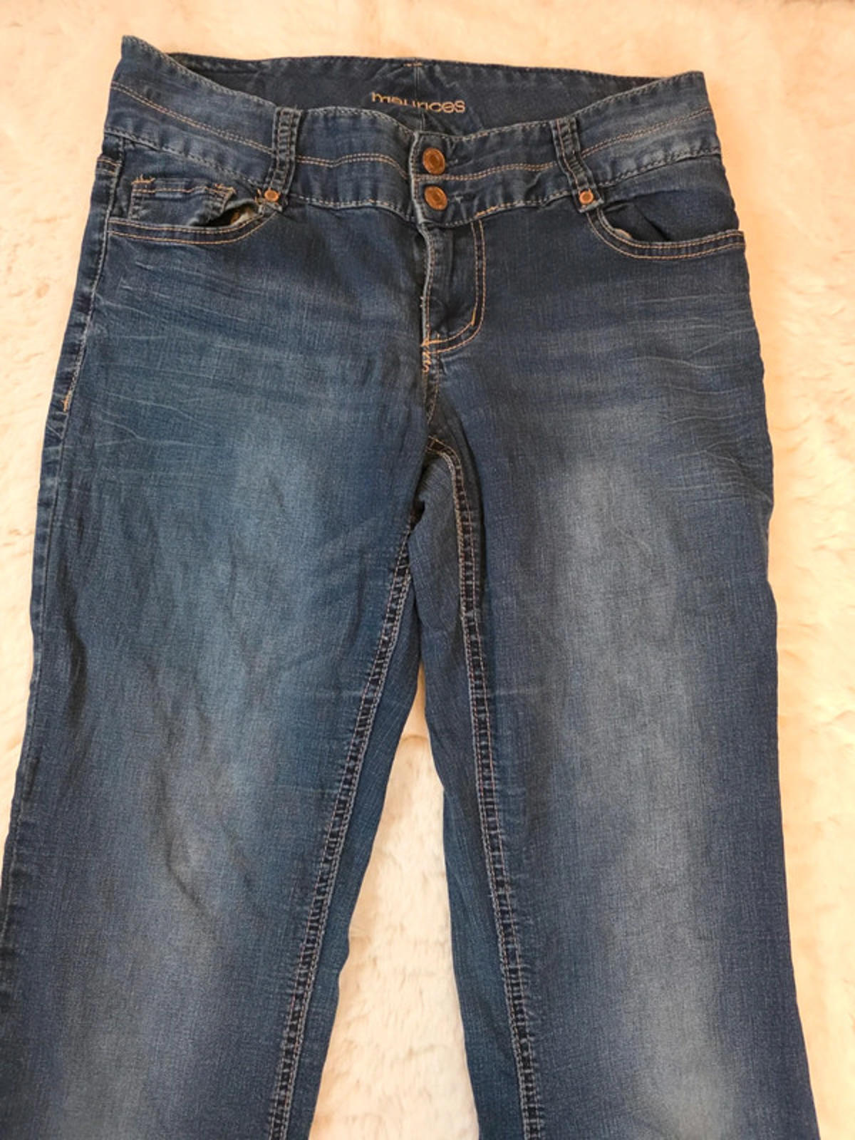 Y2K Maurices Mid Rise Bootcut Jeans UK Size 12