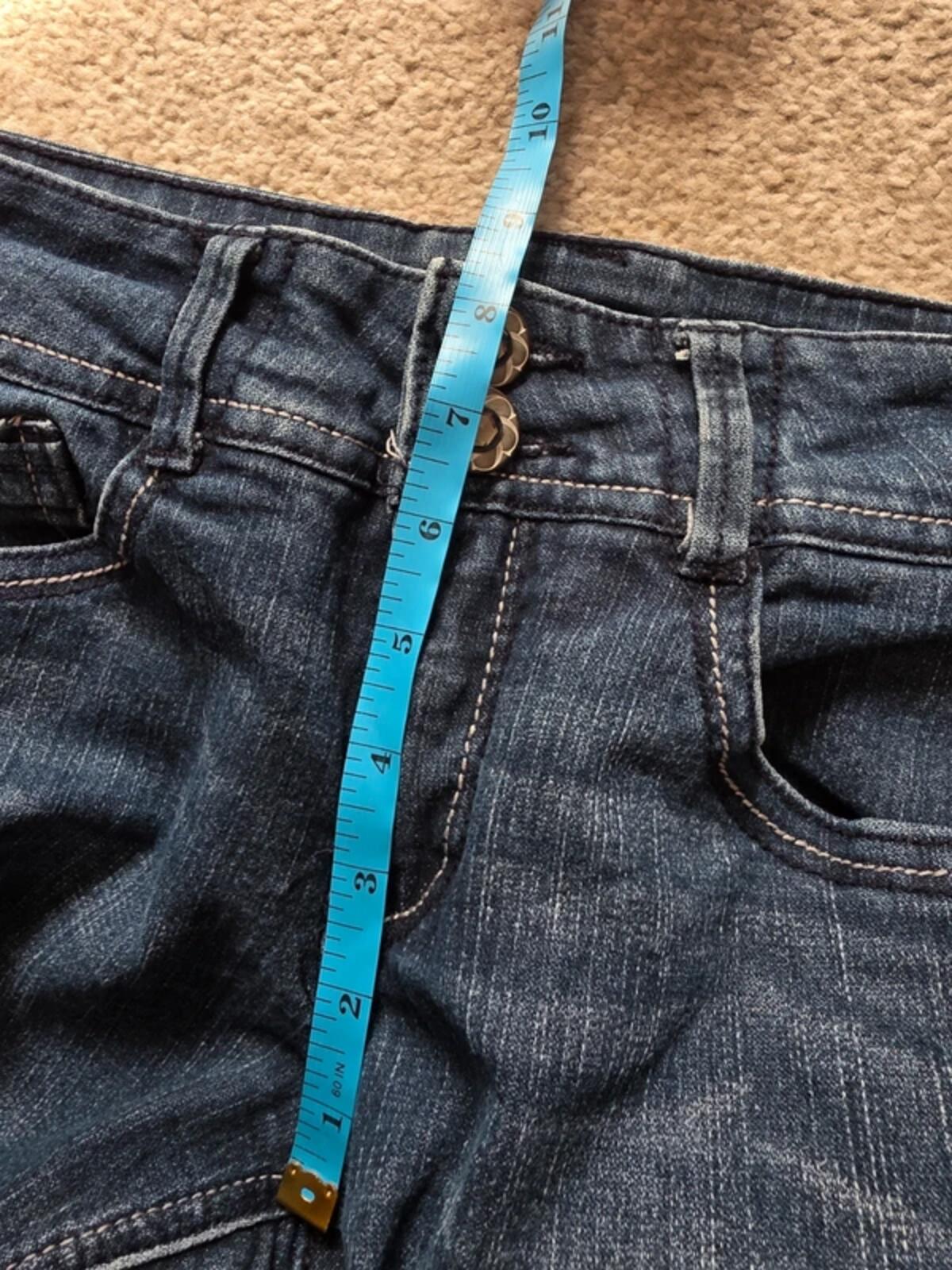Vintage Y2K Artisan Crafted Mid Rise Bootcut Jeans UK Size 8/10 Petite