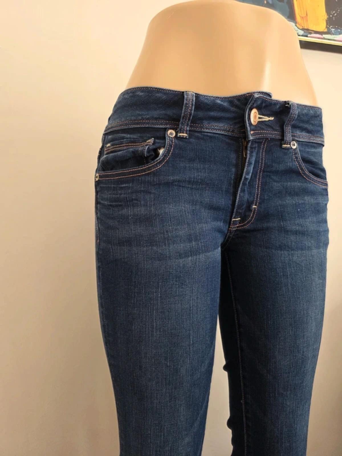 Vintage Y2K American Eagle Low Rise Bootcut Jeans UK Size 8