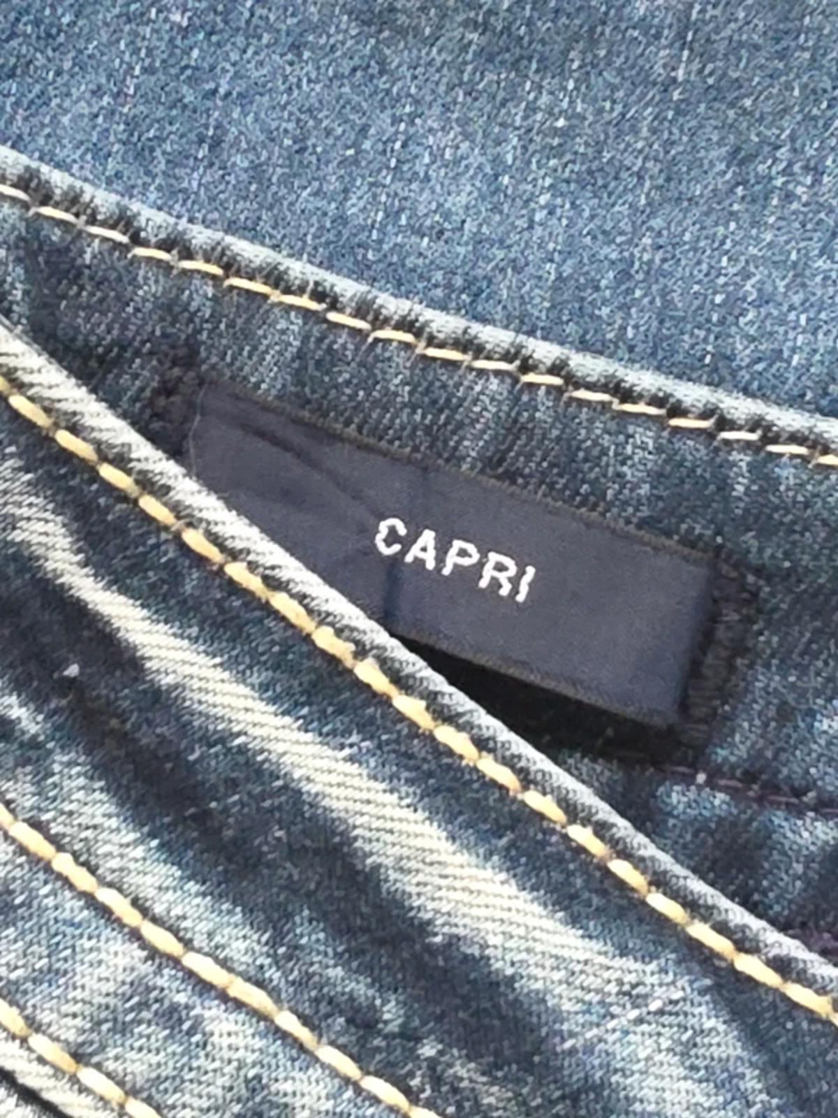 Vintage Y2K Low Rise Vigoss Capri Jeans – UK Size 10