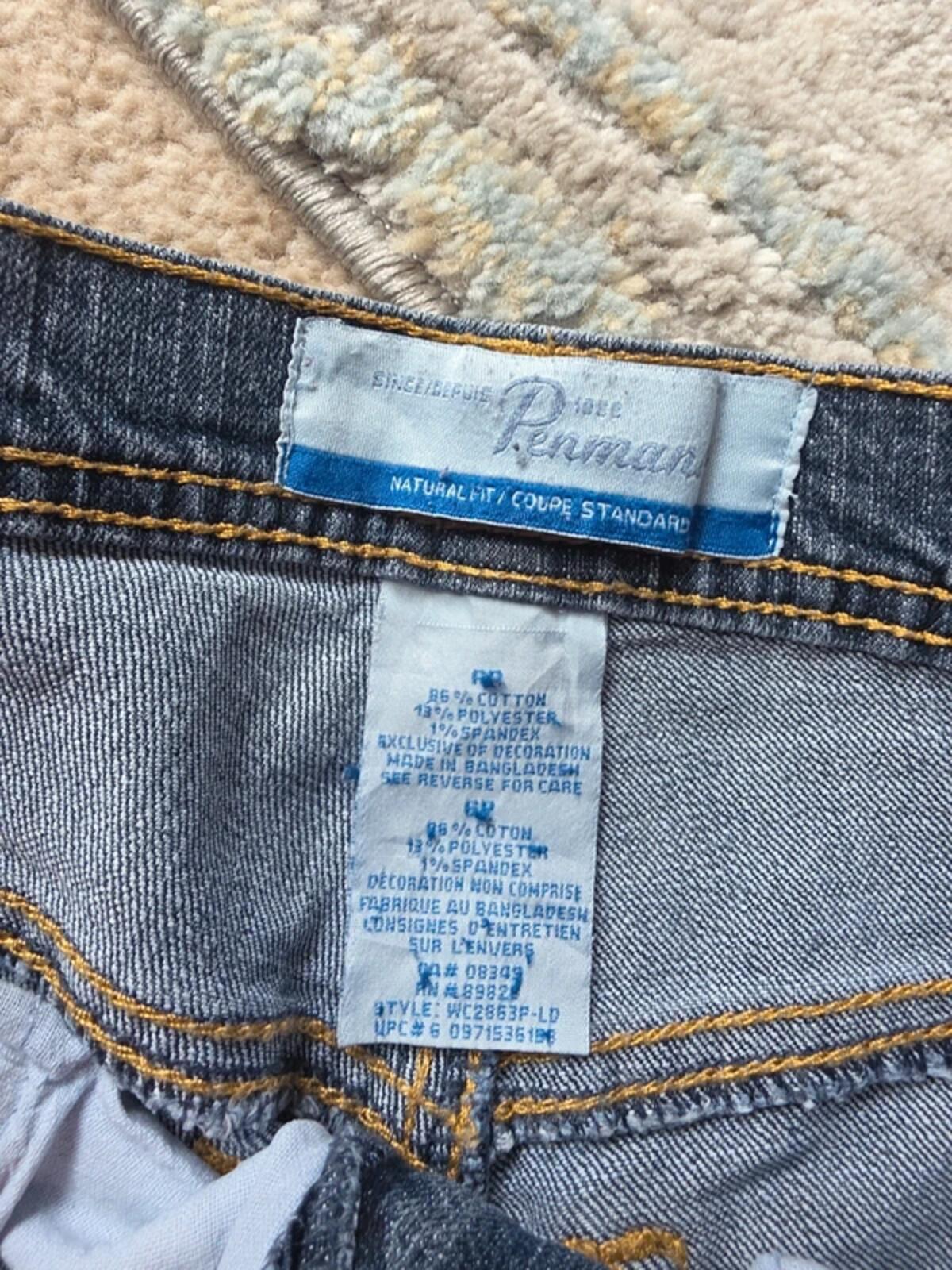 Penmans Vintage Y2K Mid Rise Relaxed Bootcut Jeans UK Size 10 Petite