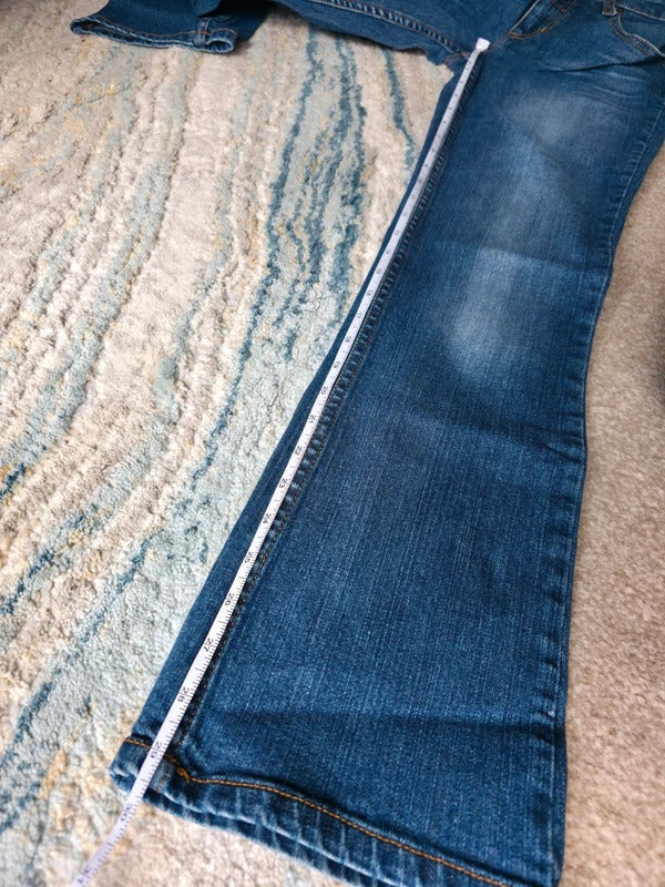 American Rag Low Rise Bootcut Vintage Y2K Jeans UK Size 8 Petite