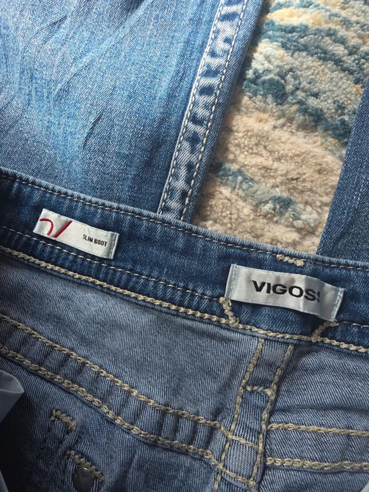 Vigoss High Rise Bootcut Vintage Y2K Jeans UK Size 16 Tall