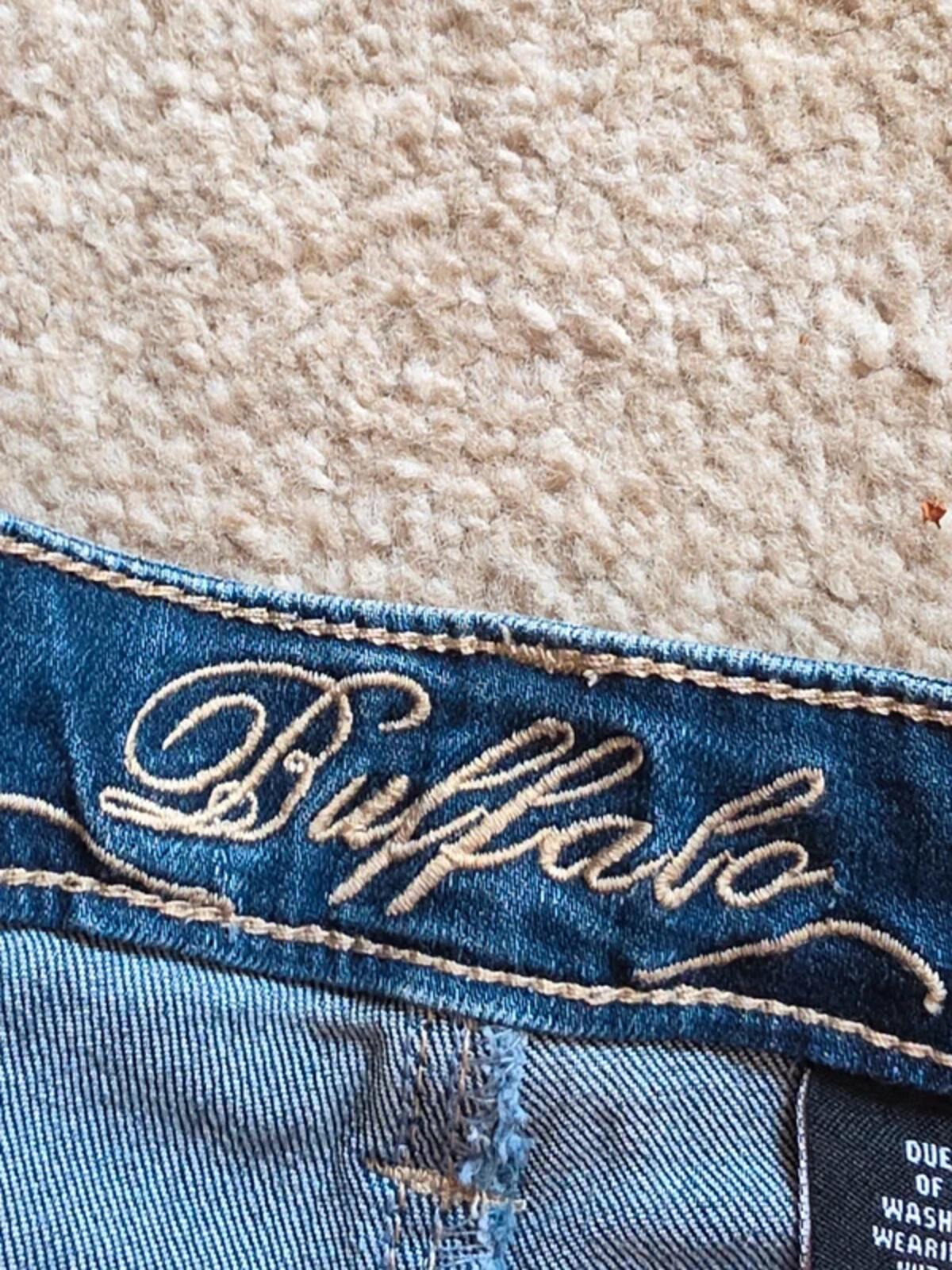 Buffalo David Bitton Vintage Y2K Mid Rise Straight Jeans UK Size 10