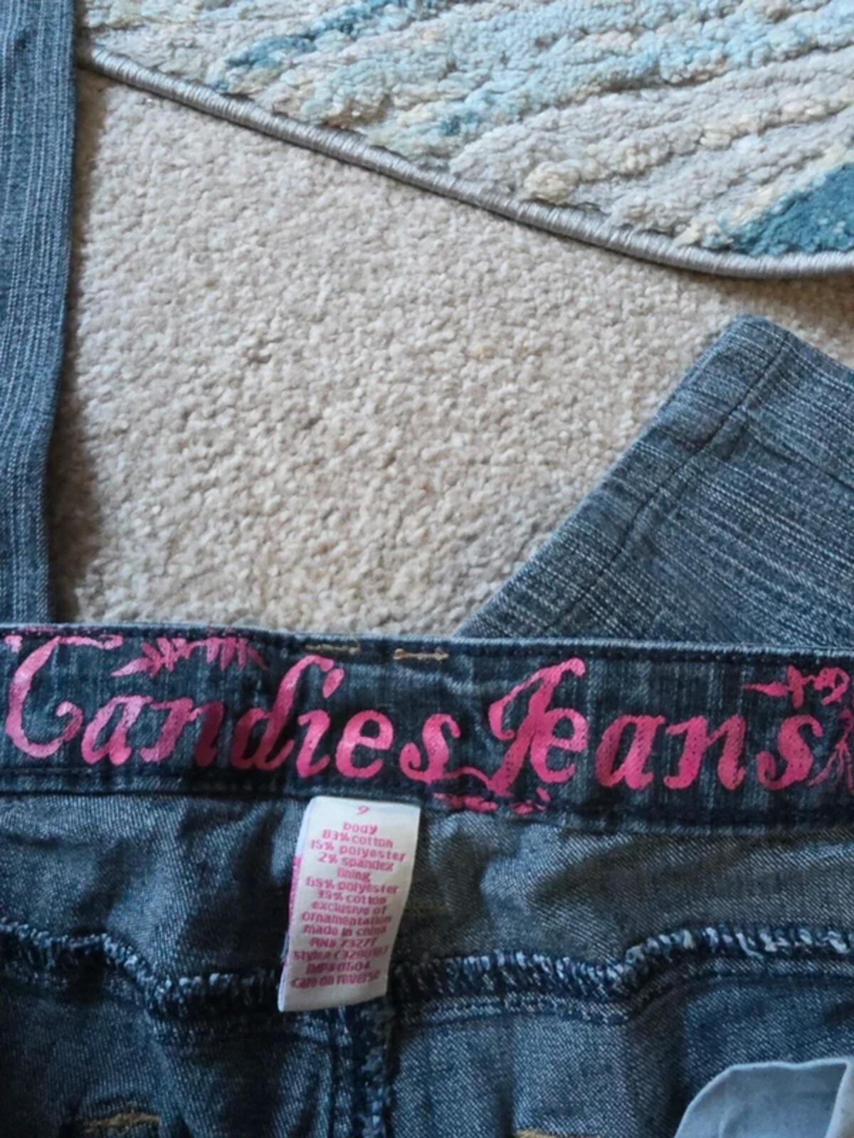 Candie's Low Rise Skinny Vintage Y2K Jeans UK Size 10 Petite