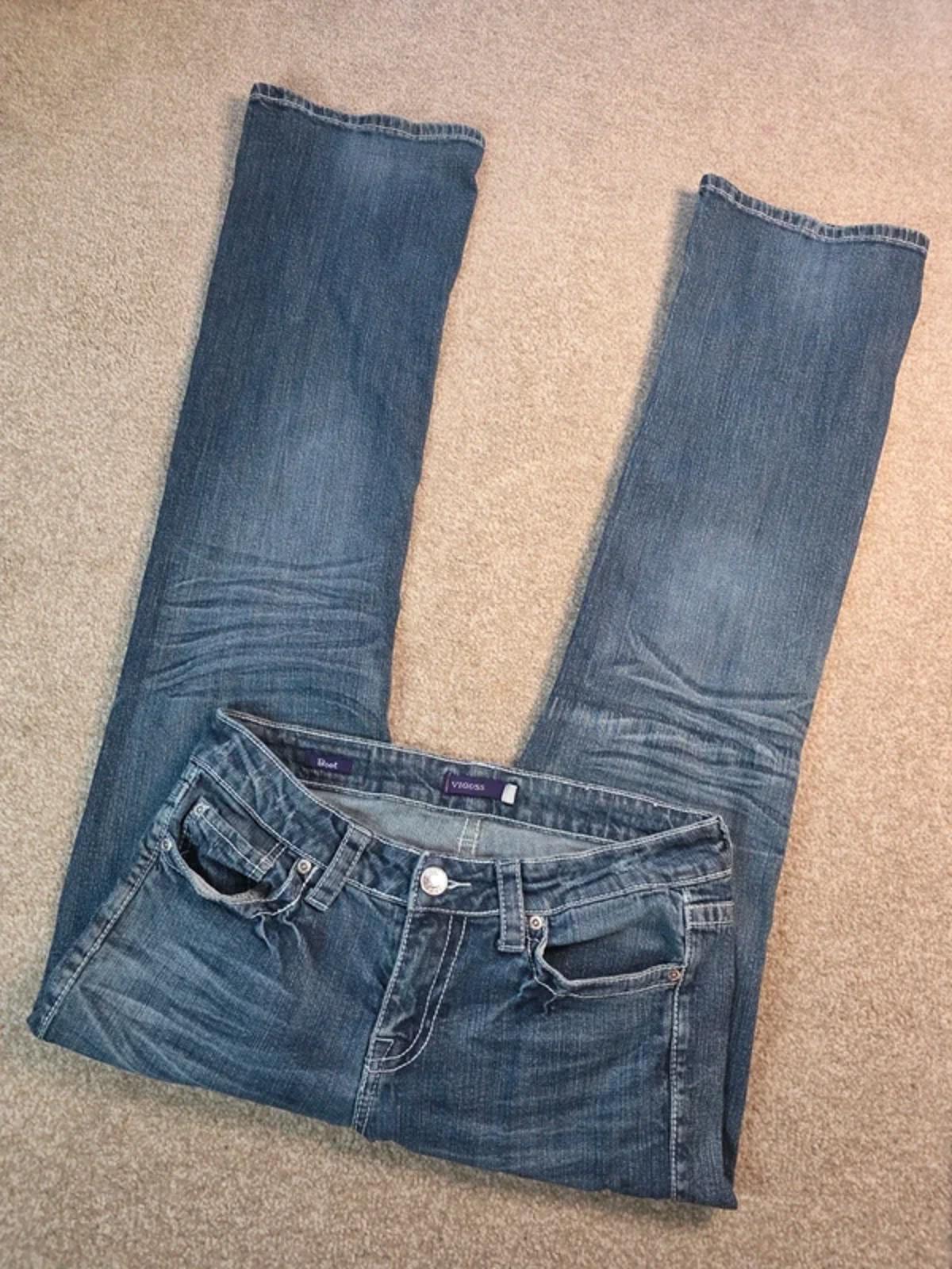 Vintage Y2K Vigoss Bootcut Jeans UK Size 12 Tall