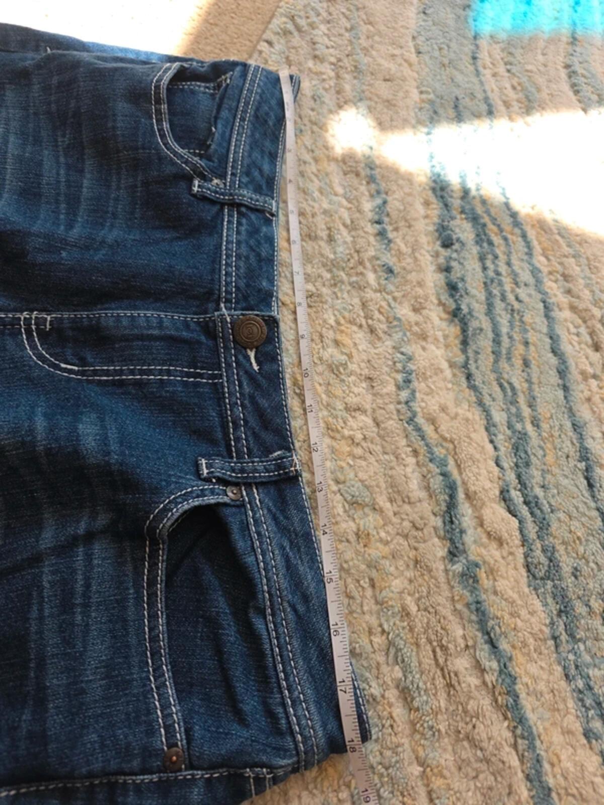 L.E.I Mid Rise Wide Leg Vintage Y2K Jeans UK Size 16 Petite