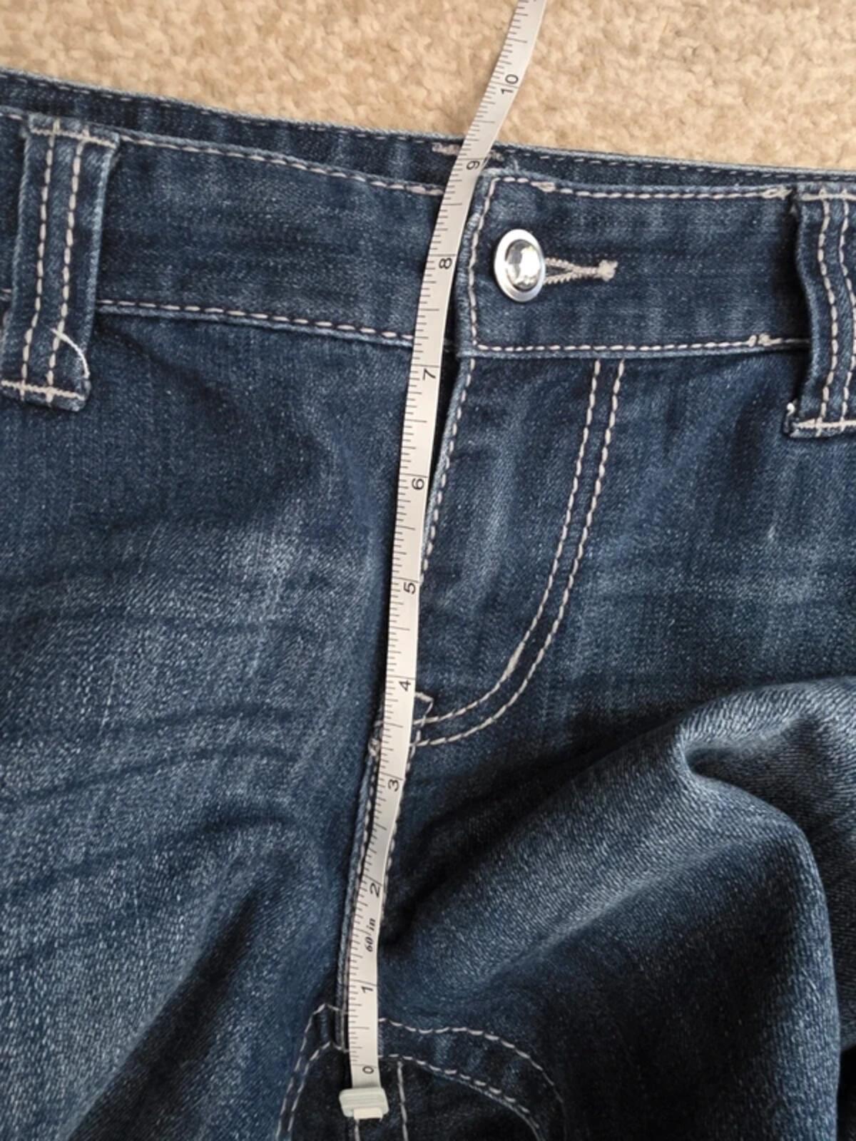 INC Mid Rise Bootcut Jeans UK Size 14 Tall