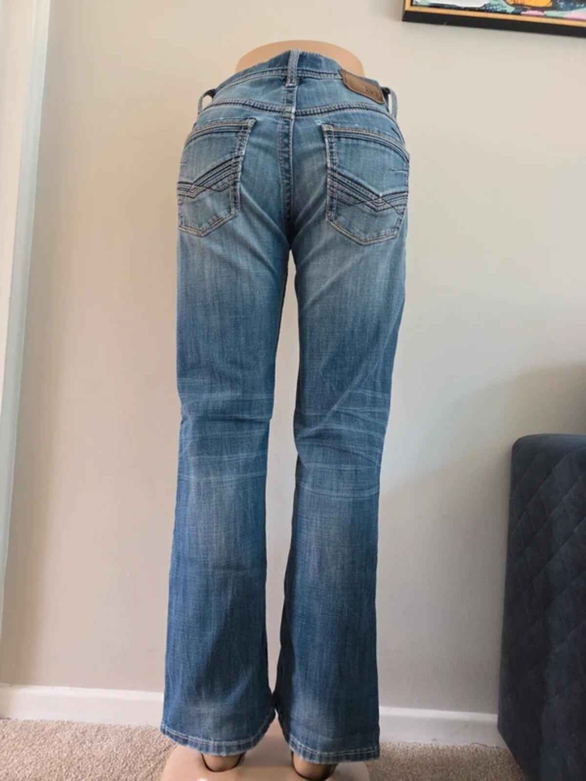 BKE Mid Rise Bootcut Vintage Y2K Jeans UK Size 10 Petite