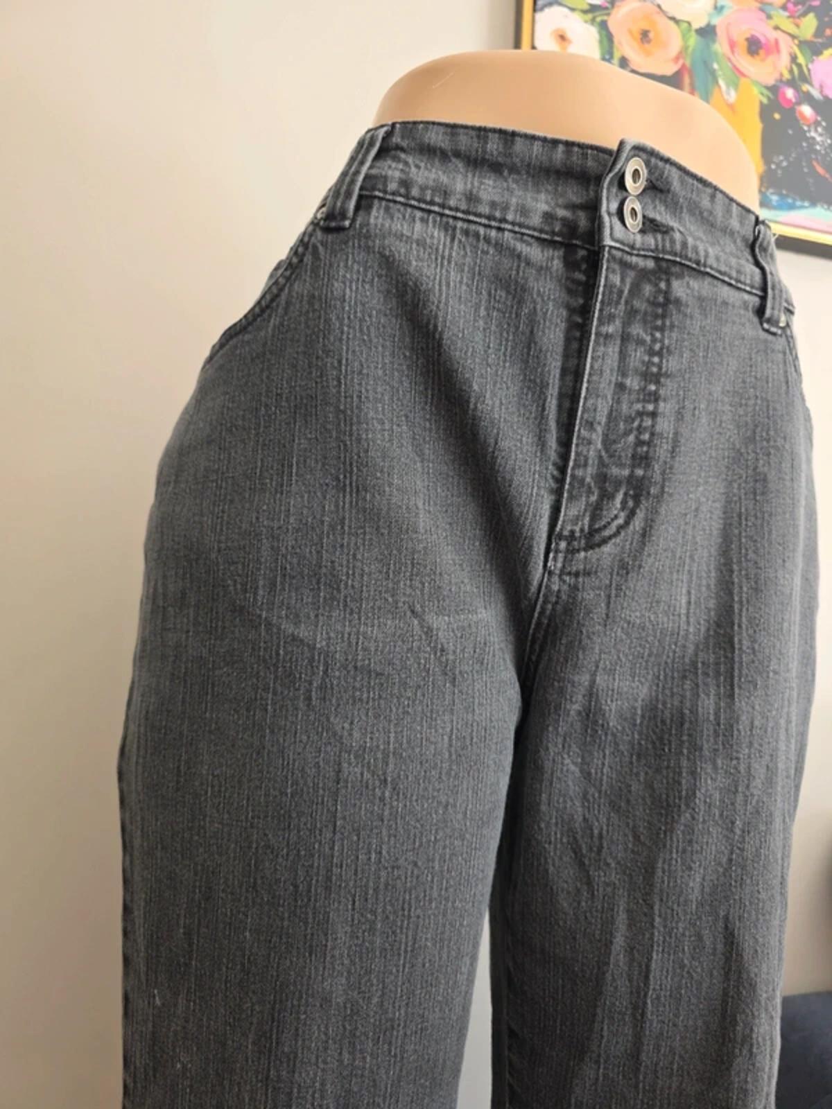Midtown High Rise Relaxed Vintage Y2K Jeans UK Size 18 Petite