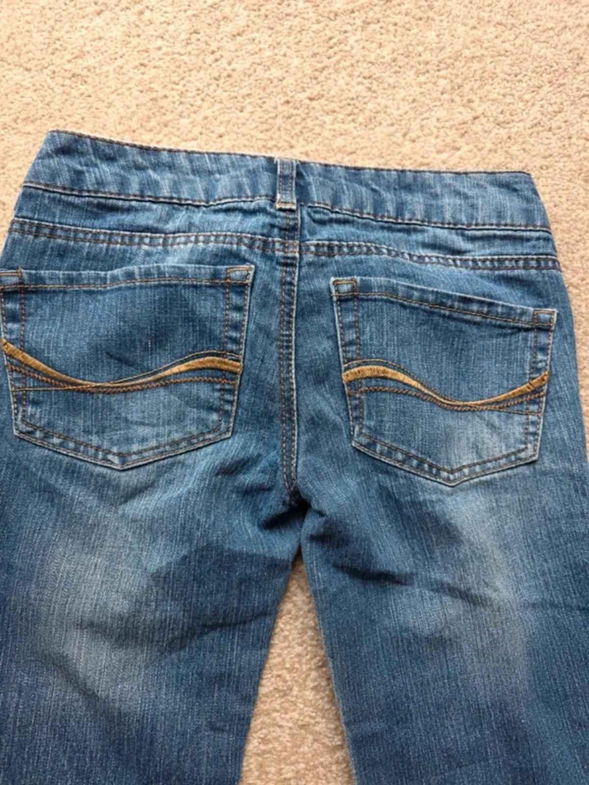 Vintage Y2K Authentic American Heritage Ultra Low Rise Bootcut Jeans UK Size 6