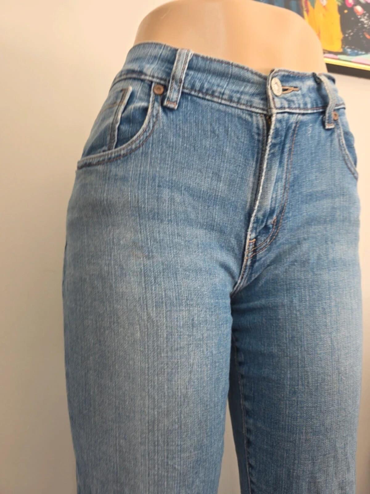 Levi's 515 Mid Rise Bootcut Jeans UK Size 10 Very Tall