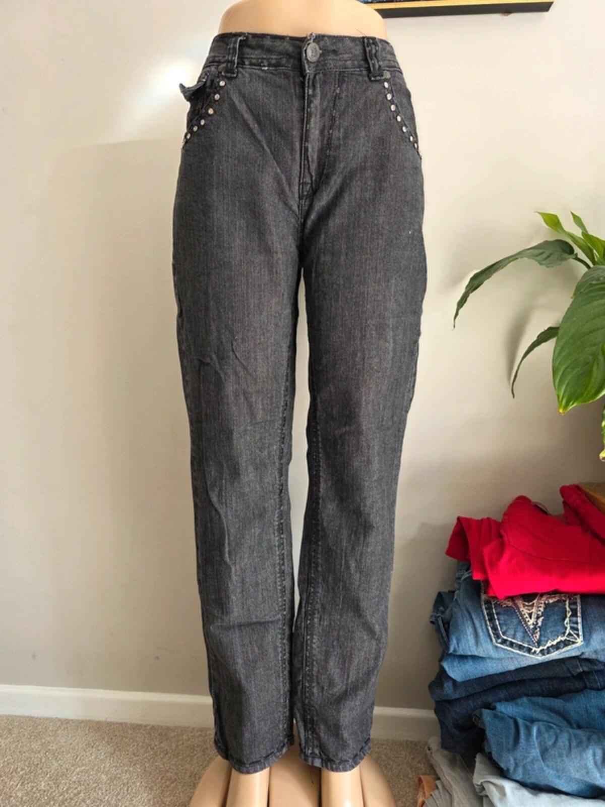 Vintage Y2K Jeans De Fleur High Rise Slim Jeans UK Size 16