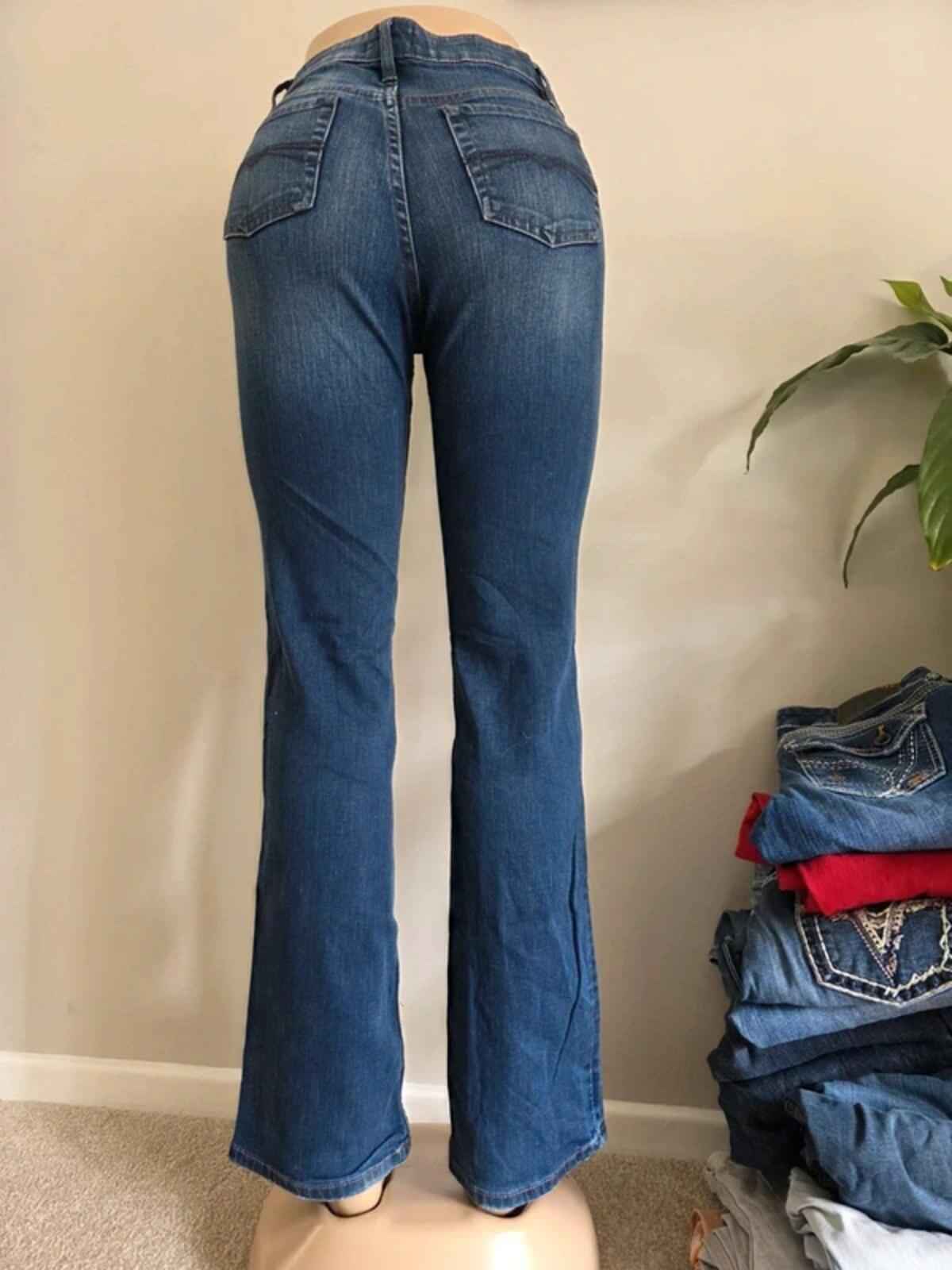 Vintage Y2K Just Jeans Mid Rise Bootcut Jeans UK Size 8