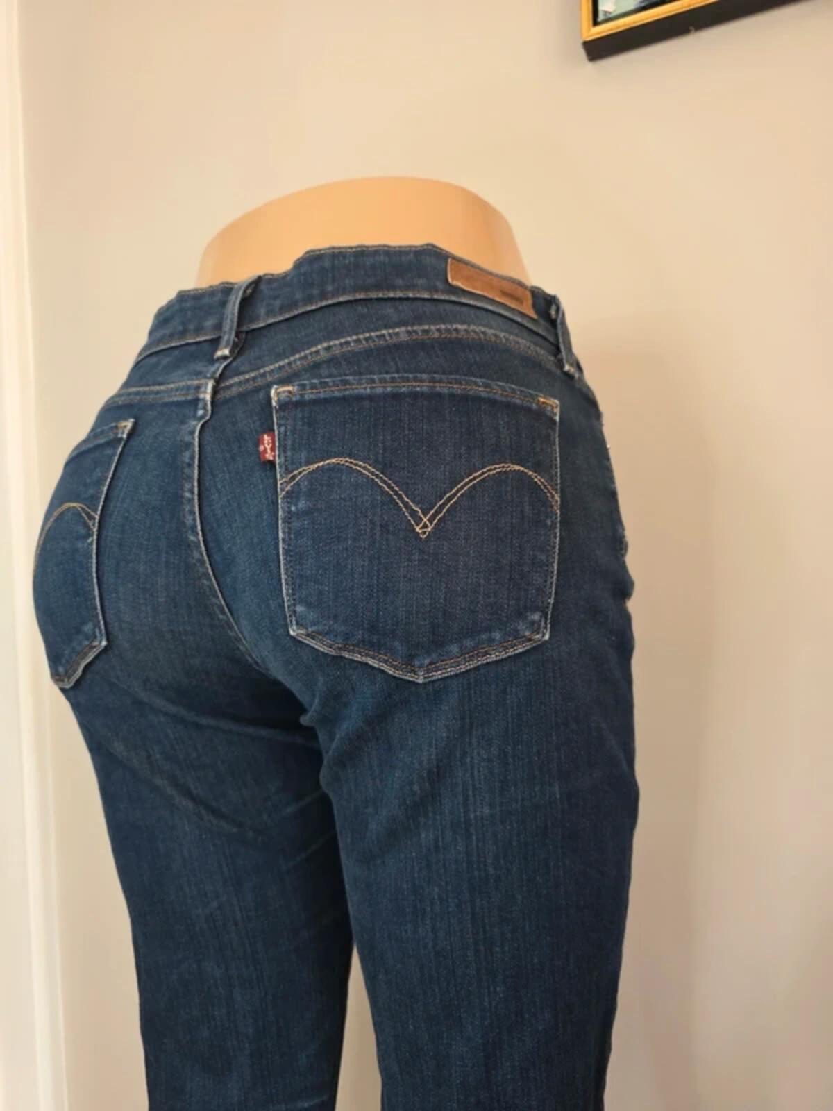 Levi's Denizen Low Rise Skinny Vintage Y2K Jeans UK Size 8