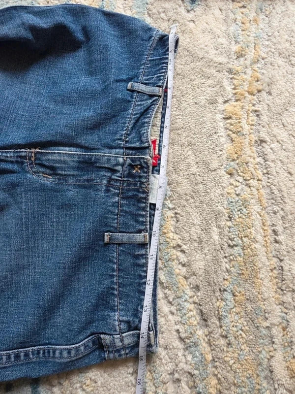 Guess Mid Rise Flared Vintage Y2K Jeans UK Size 6/8 Tall