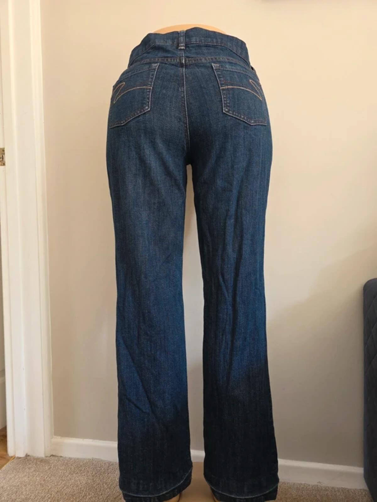 Liz & Co Mid Rise Relaxed Bootcut Vintage Y2K Jeans UK Size 14/16