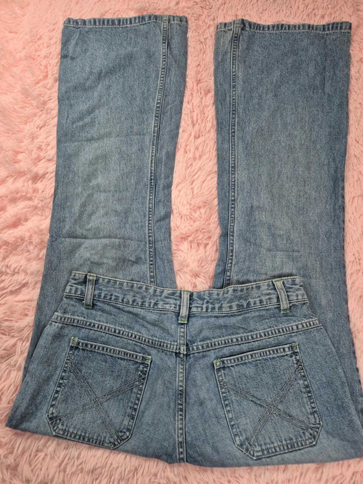 Vintage Y2K Old Navy Mid Rise Bootcut Jeans UK Size 12