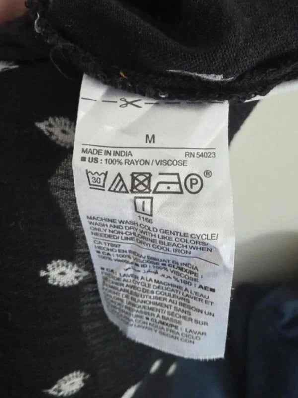 Old Navy Vintage Y2K Boho Tunic Blouse UK Size 10