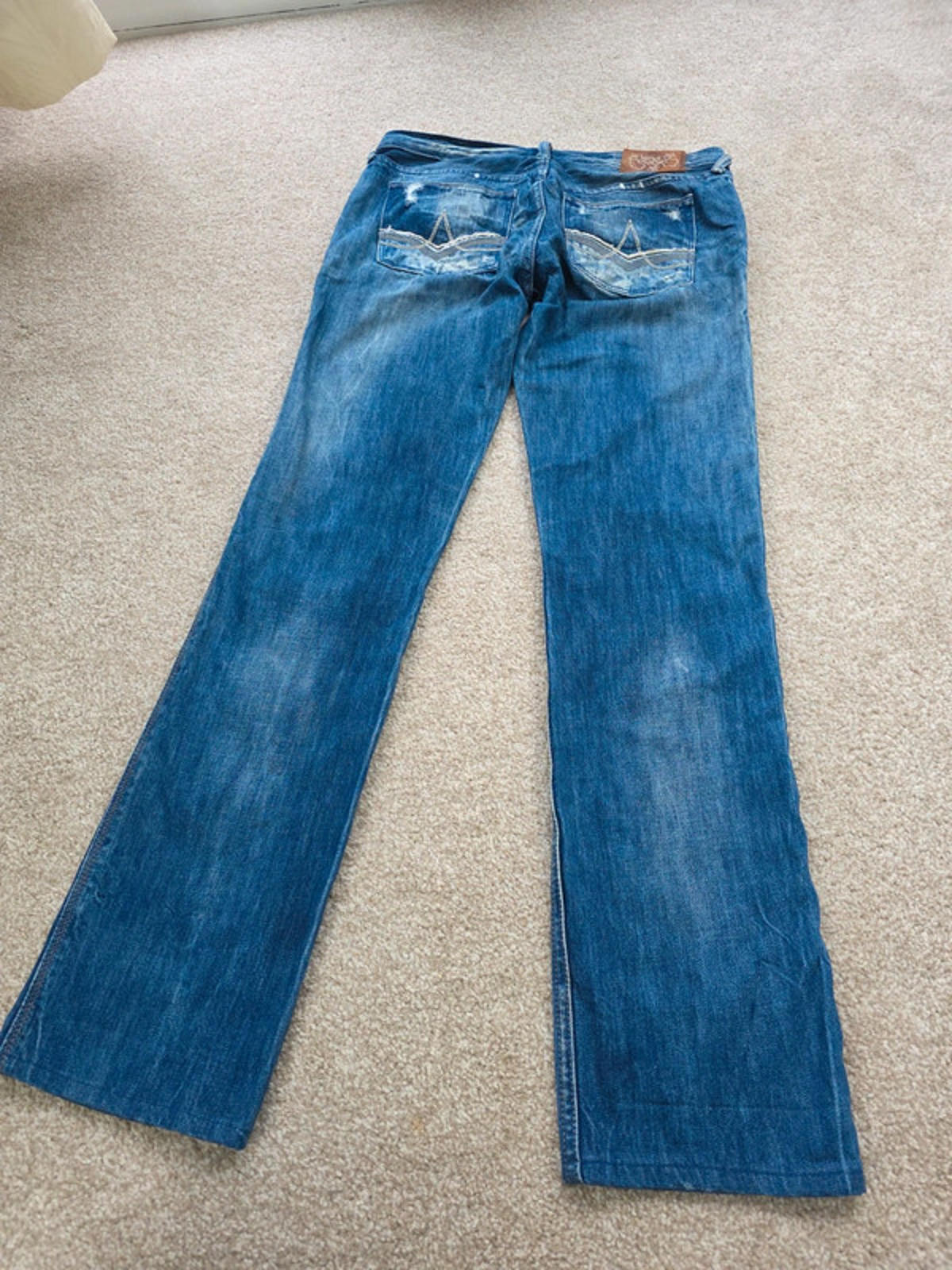 Vintage Y2K LTC Low Rise Straight Jeans UK Size 10