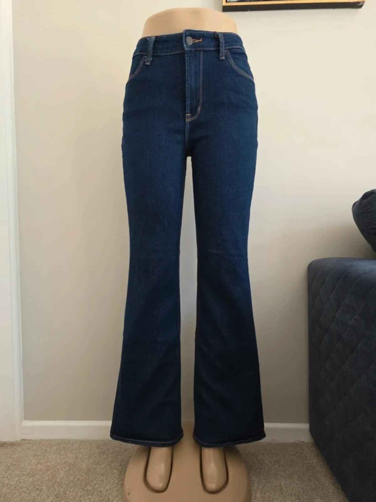 Old Navy High Rise Flared Vintage Y2K Jeans UK Size 8/10