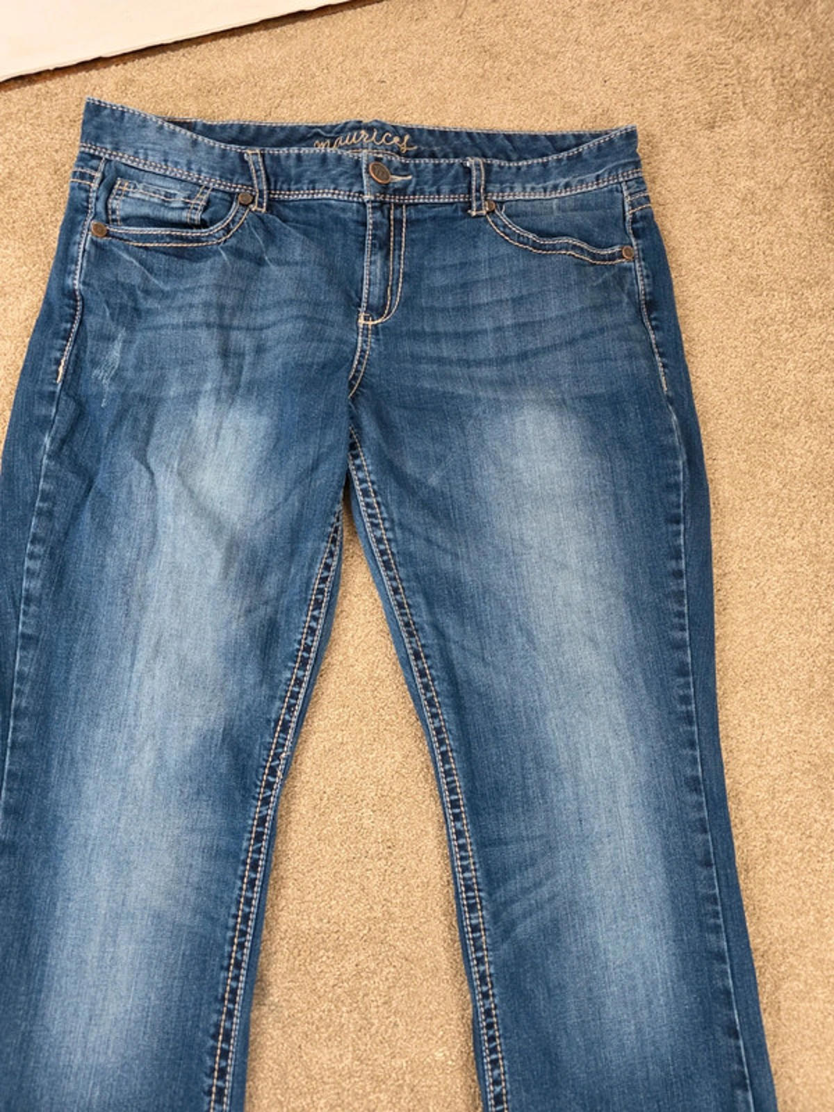 Vintage Y2K Maurice’s Mid Rise Bootcut Jeans UK Size 16