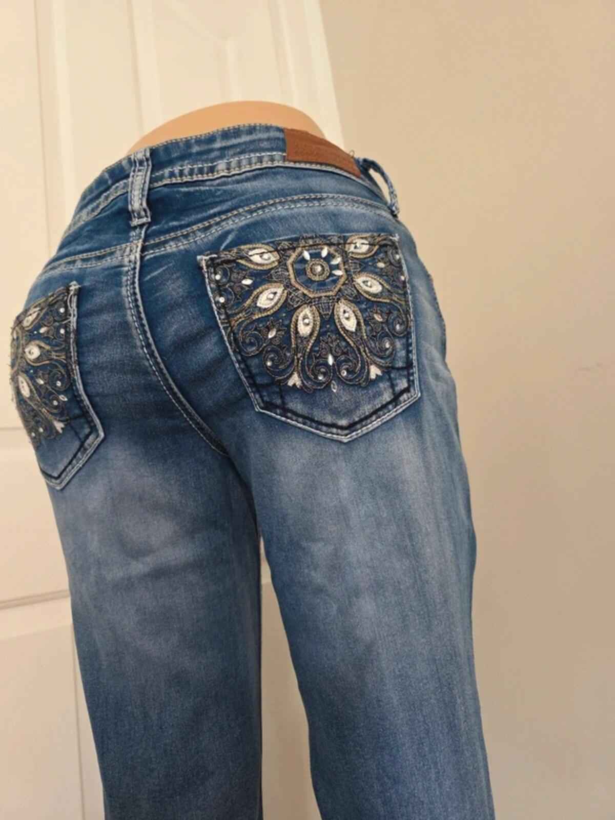 Hydraulic Low Rise Skinny Vintage Y2K Jeans UK Size 10