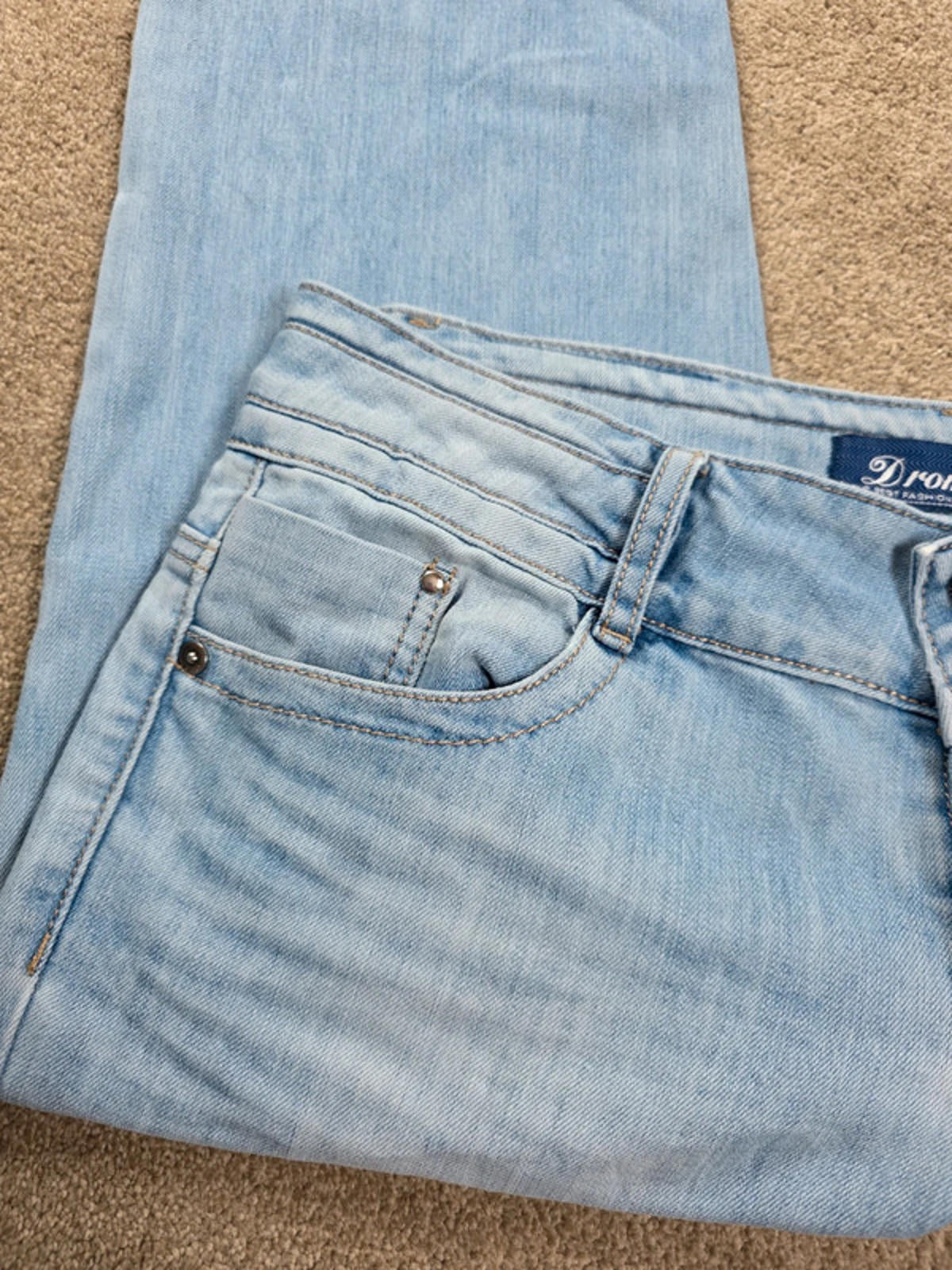 Vintage Y2K Dromedar Low Rise Straight Jeans UK Size 14
