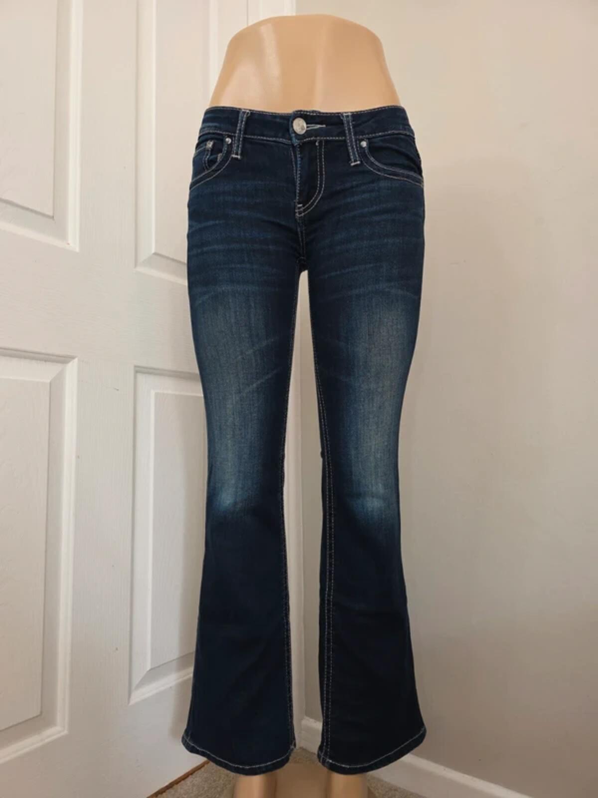 Daytrip Low Rise Bootcut Vintage Y2K Jeans UK Size 4/6 Petite