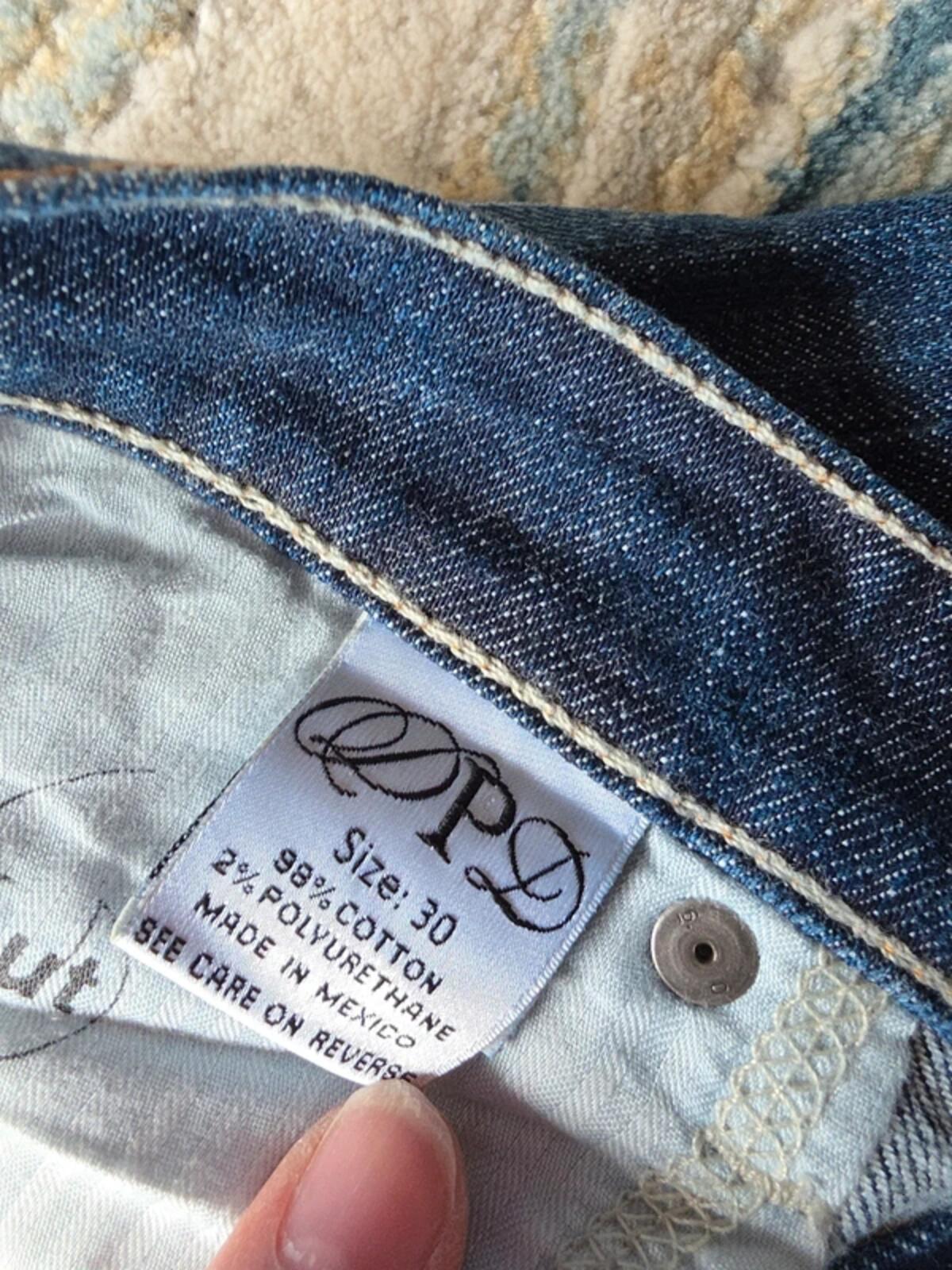 DPD Low Rise Bootcut Vintage Y2K Jeans UK Size 10 Tall