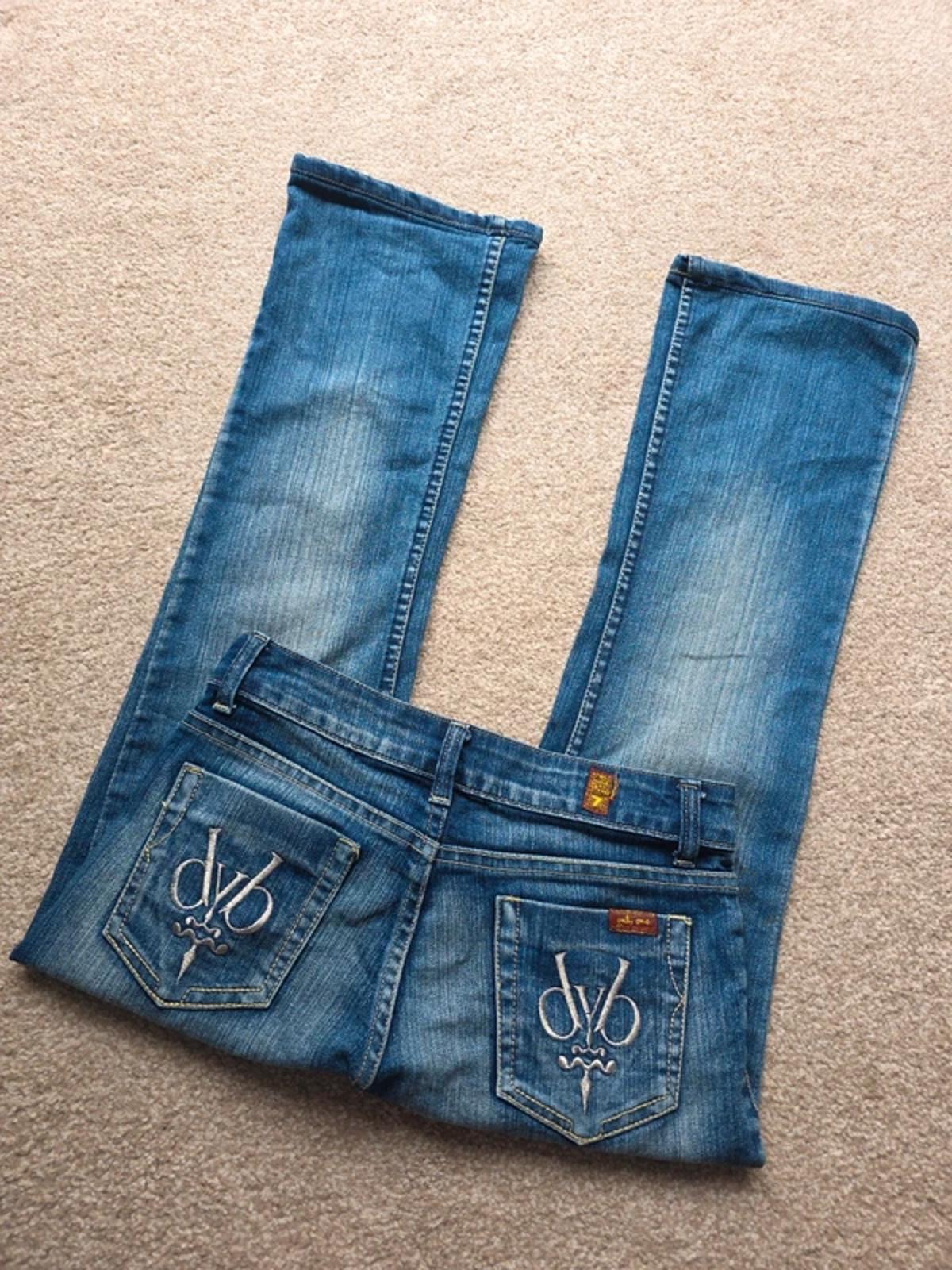 Vintage Y2K Olyone Low Rise Flared Jeans UK Size 10 Petite