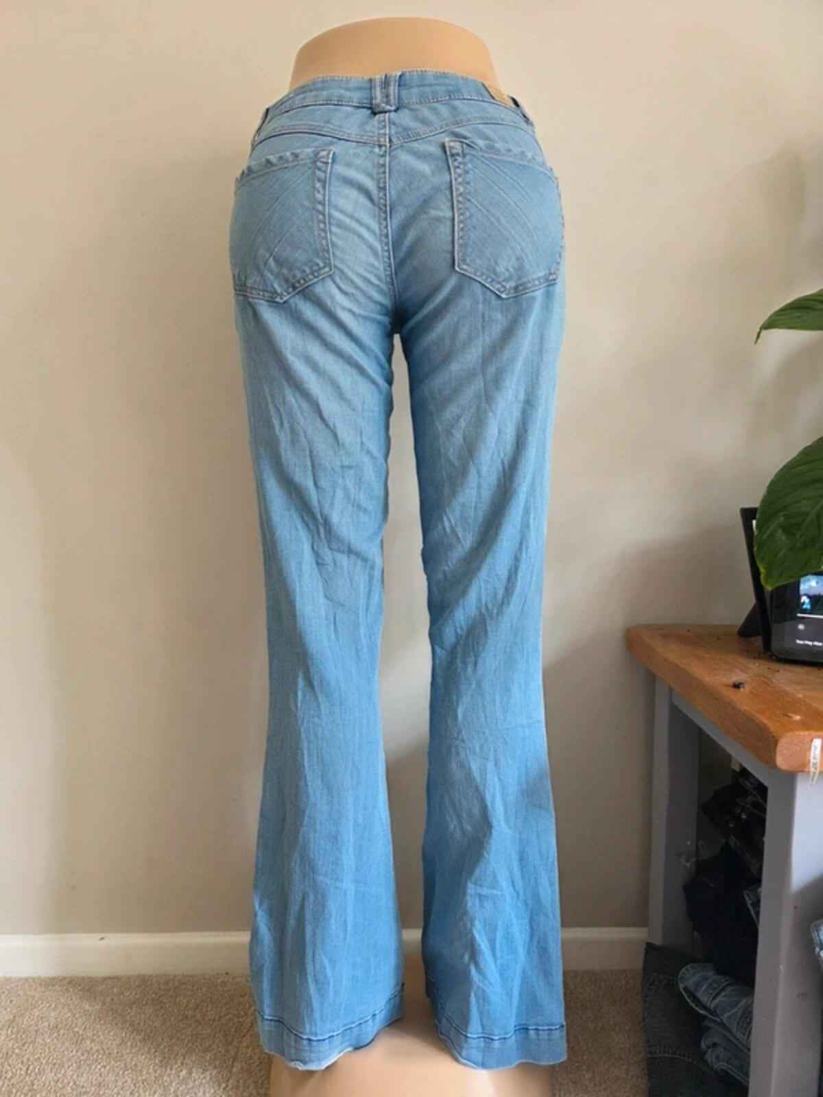 Vintage Y2K Jolt Low Rise Flared Jeans UK Size 10