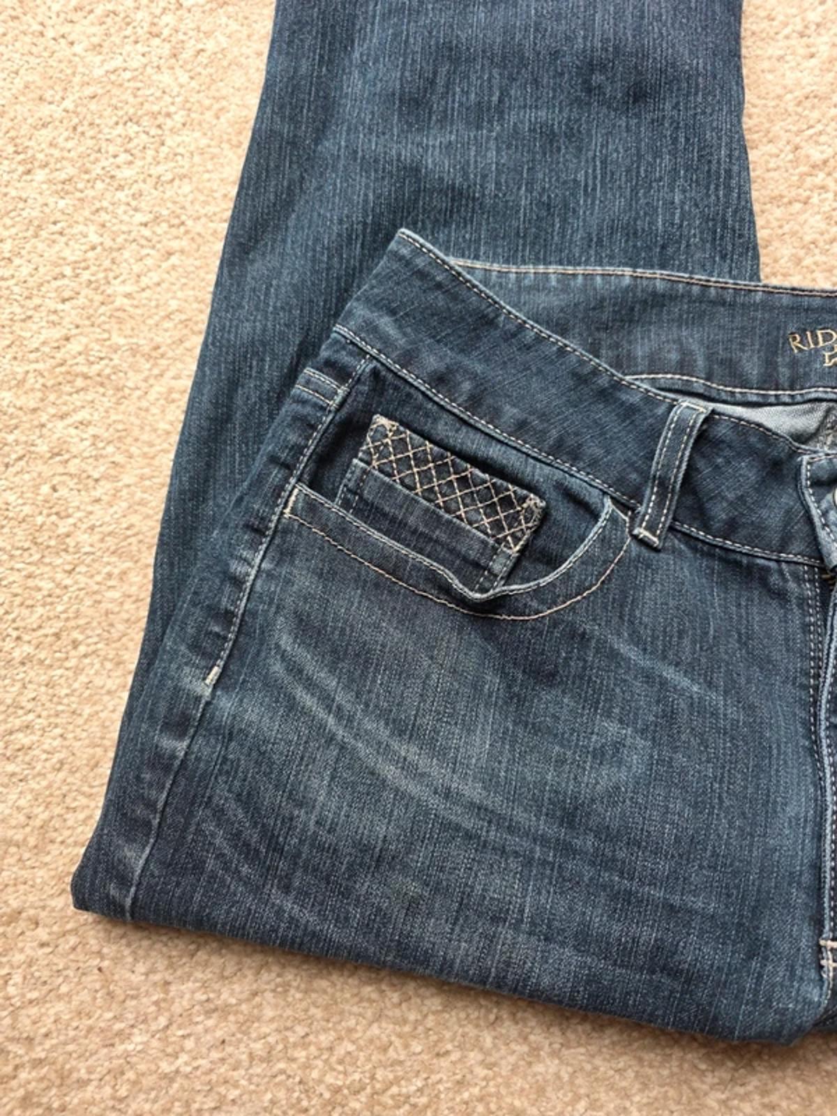 Vintage Y2K Riders by Lee Mid Rise Micro Bootcut Jeans UK Size 12