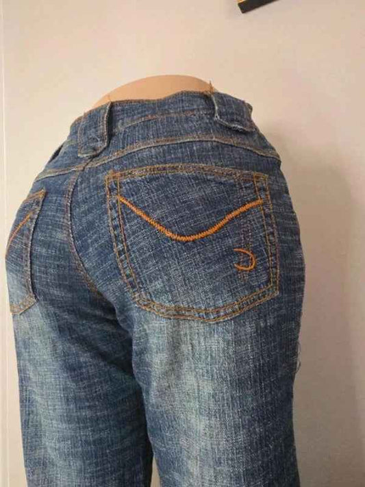 Crest Jeans Mid Rise Bootcut Jeans UK Size 12