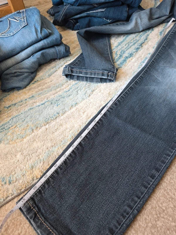 Maurices Low Rise Skinny Vintage Y2K Jeans UK Size 12/14