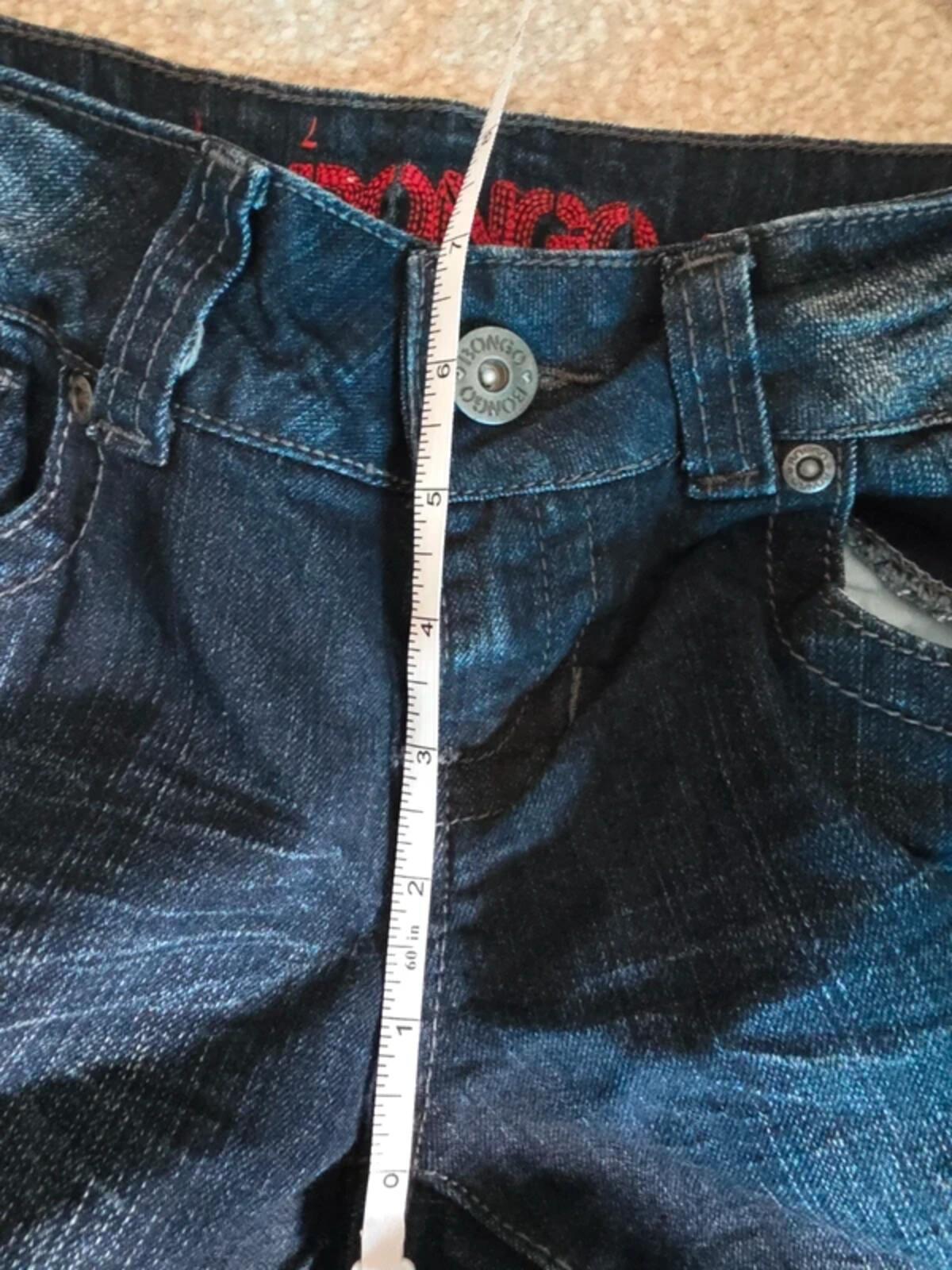 Vintage Y2K Bongo Low Rise Bootcut Jeans UK Size 4