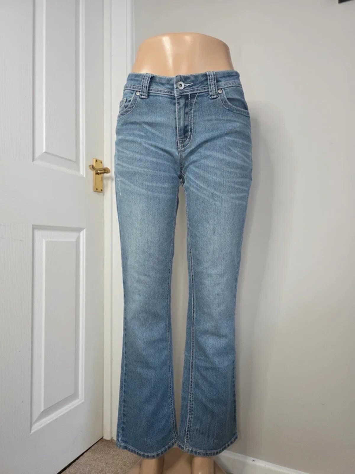 Cg Cg Mid Rise Bootcut Jeans UK Size 8/10 Petite
