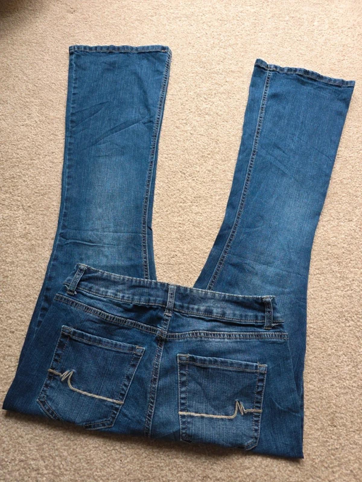 Vintage Y2K M Jeans by Maurices Mid Rise Bootcut Jeans UK Size 10