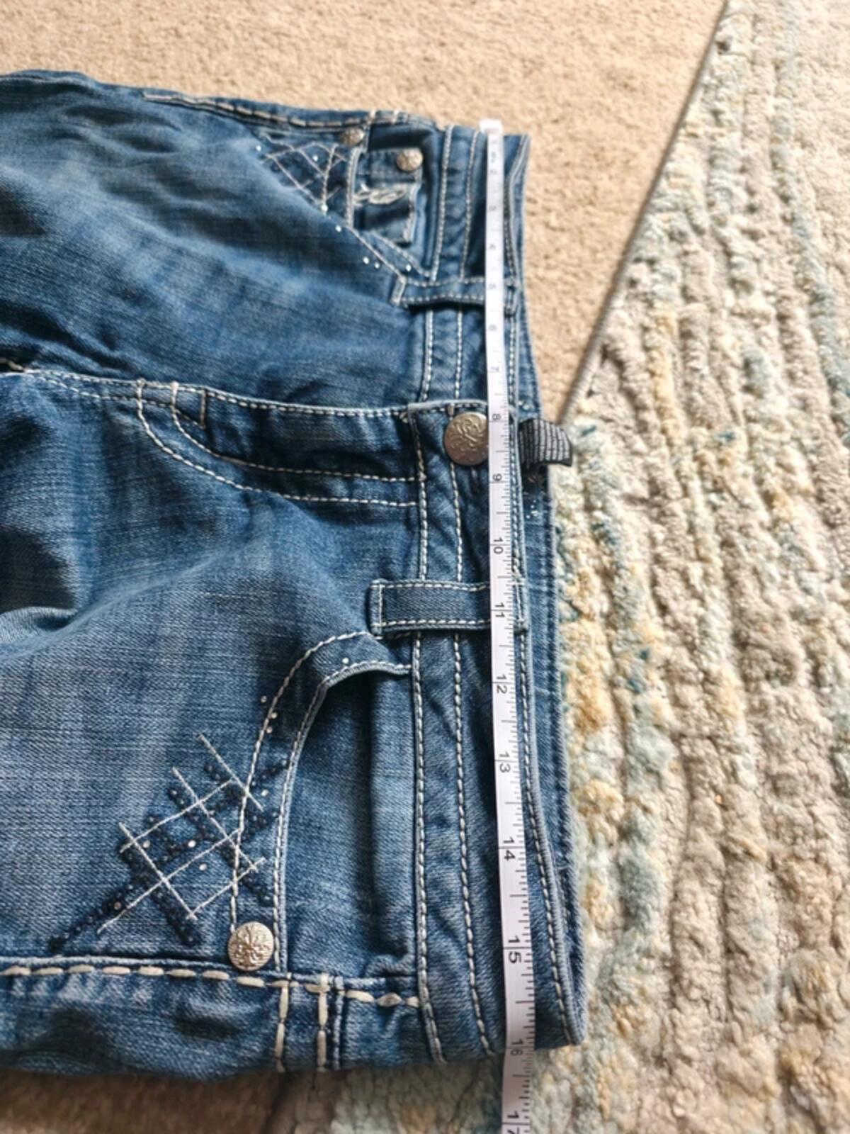 Paisley's Sky Low Rise Bootcut Vintage Y2K Jeans UK Size 10 Petite
