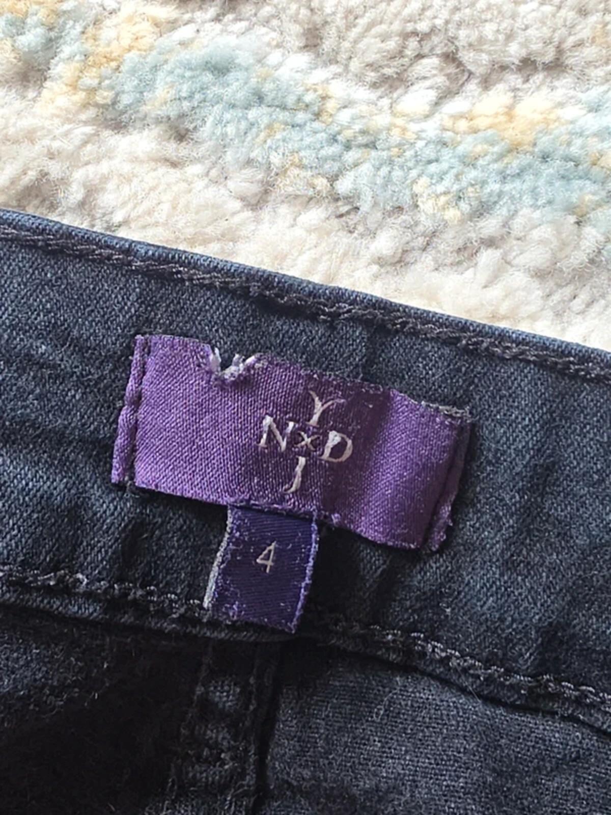 NYDJ Mid Rise Relaxed Bootcut Vintage Y2K Jeans UK Size 8