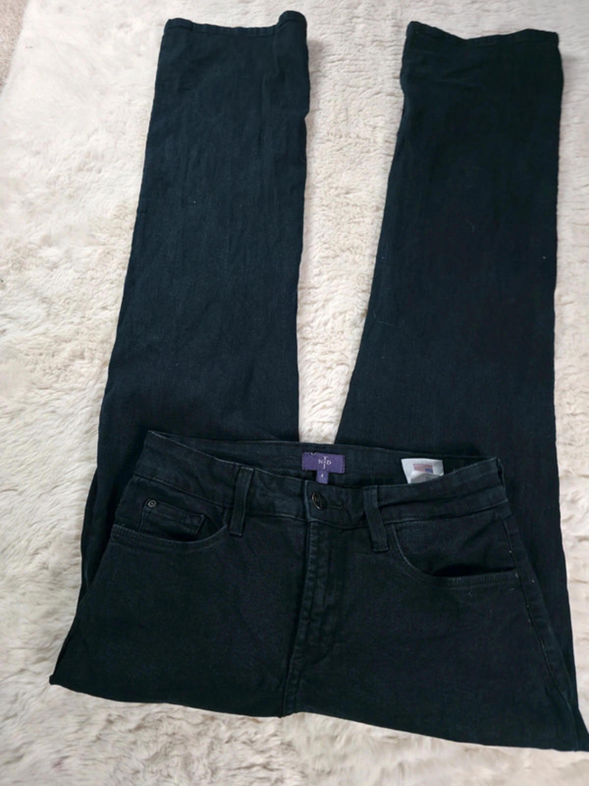 Vintage Y2K NYDJ Mid Rise Bootcut Jeans UK Size 8